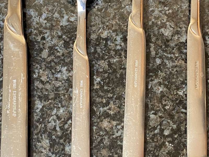 WMF Cromargan Lot: Model ONDA ,vintage, from Germany, collectors item, 68 items/pieces