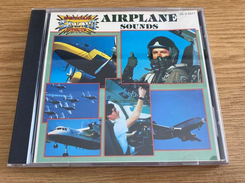 Airplane Sounds (cd) vintage, collectors item from the  vintage, collectors item