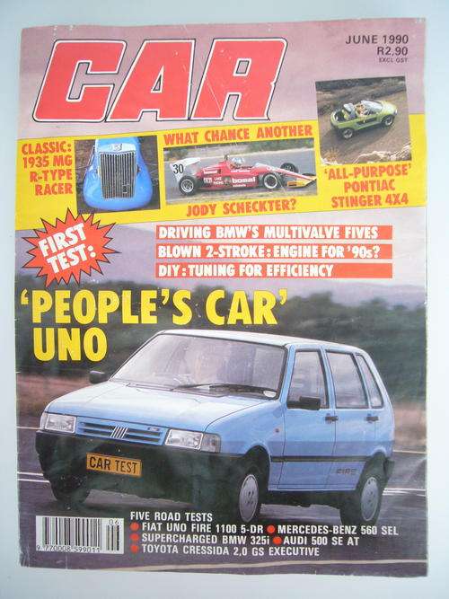 CAR MAGAZINE JUNE 1990