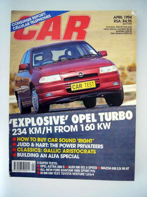 CAR MAGAZINE APRIL 1994