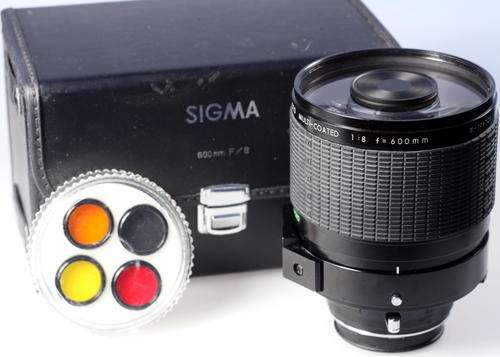 SIGMA TELE MIRROR LENS  600MM / 8.0  for PENTAX PK