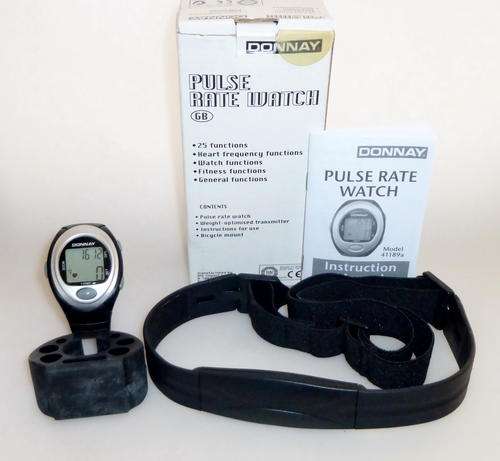 DONNAY Sport Watch with Heart Pulse Rate Monitor and Calorie Counter