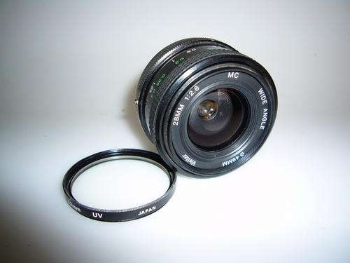 VIVITAR PHOTO-LENS 28mm MC FOR  PENTAX P/K - AR- P
