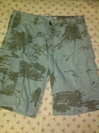 Old Khaki - Camo Green Shorts - Size 36