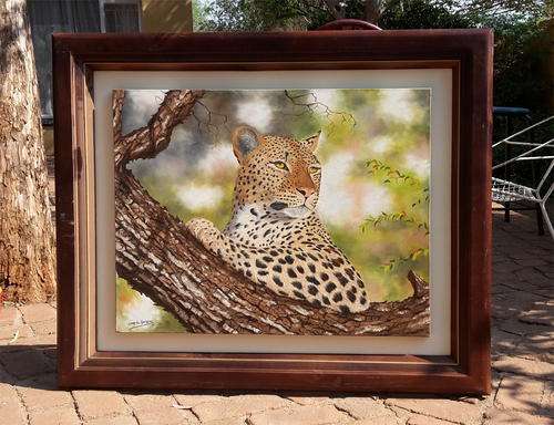 Val Odendaal - Leopard (BIG, BEAUTIFUL WORK!)