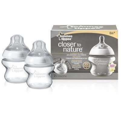 Tommee Tippee CTN  Bottle 0+ Months - 2 Bottle Pack