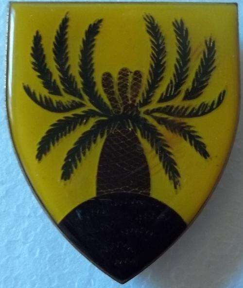 4SA INFANTRY BATTALION METAL SHOULDER FLASH *3PINS*