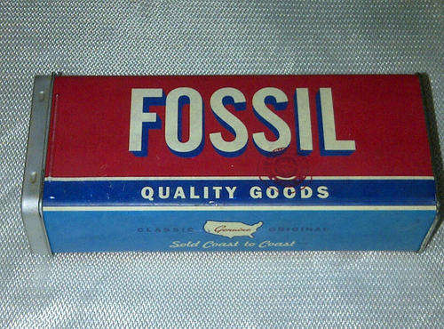 Fossil Watch Tin