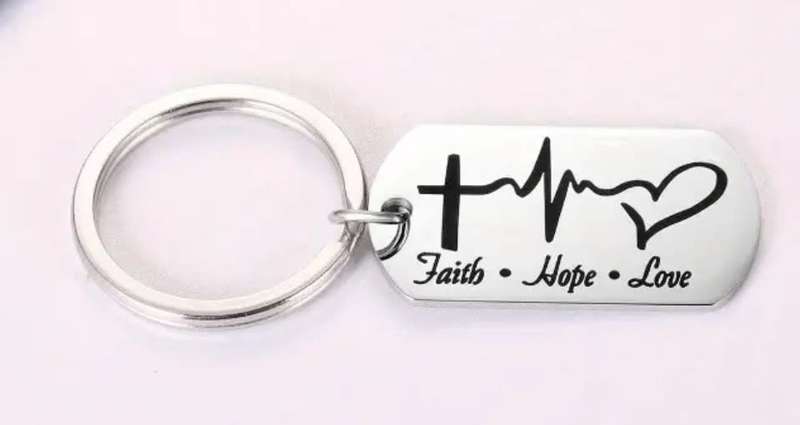 Listing close special price - Lifeline keyring
