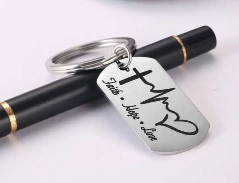 Listing close special price - Lifeline keyring