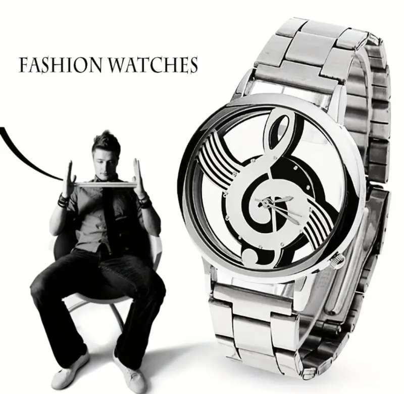 Unique Stainless steel unisex watch