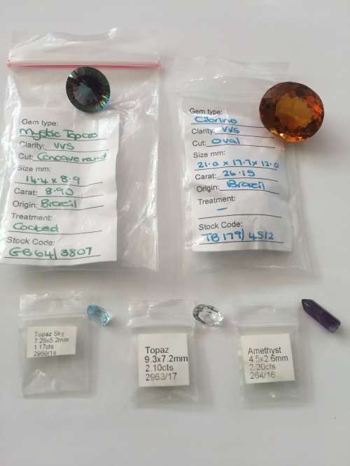 *STUNNING* Mixed Lot (Mystic Topaz, Topaz, Sky Topaz, Amethyst & Citrine)