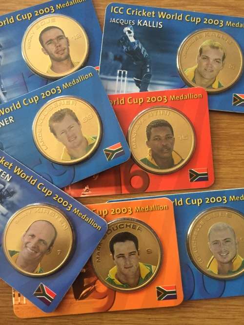 7 ** ICC Cricket World Cup 2003 ** Medallions