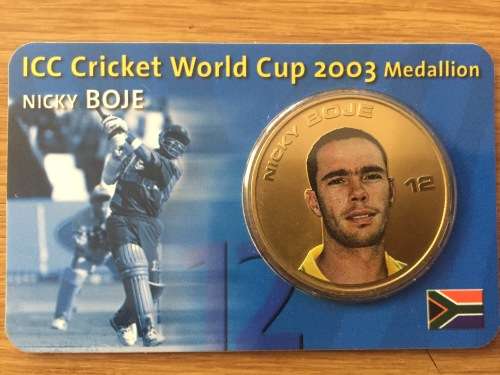 7 ** ICC Cricket World Cup 2003 ** Medallions