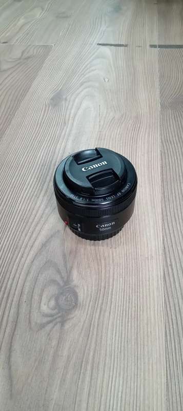 Canon 50mm f/1.8 STM prime lens