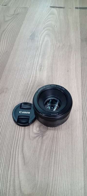 Canon 50mm f/1.8 STM prime lens
