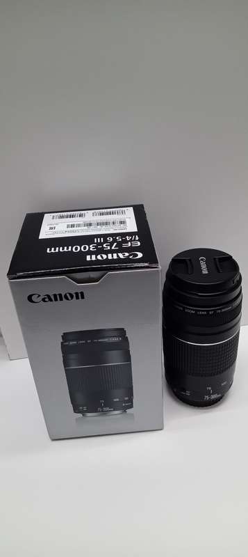 Canon 75-300mm Zoom lens (full frame)
