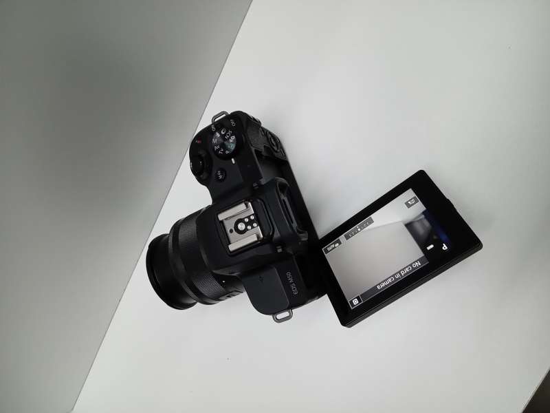 Canon EOS M50  4K mirrorless camera