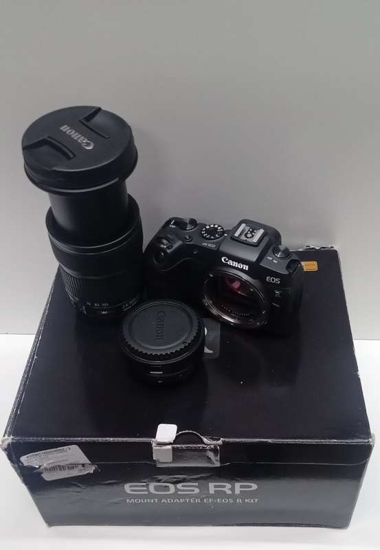 Canon EOS RP body+24-105+Adapter