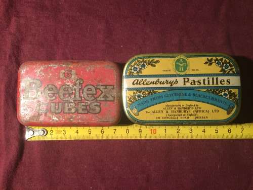 Two small tins