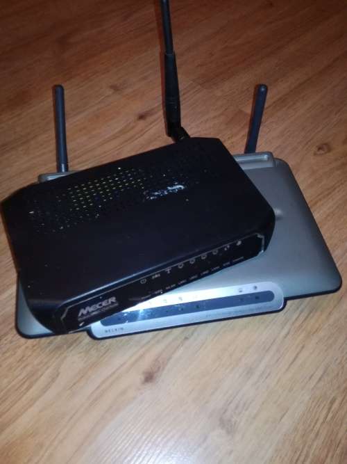 2 X ADSL Routers (Mecer and Belkin) PLEASE READ