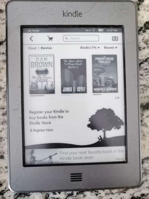 Amazon Kindle Touch - eBook reader - 4 GB - 6` Series Specs