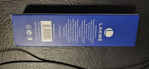 Lakme foundation bid per box of 12 pieces......Please read....
