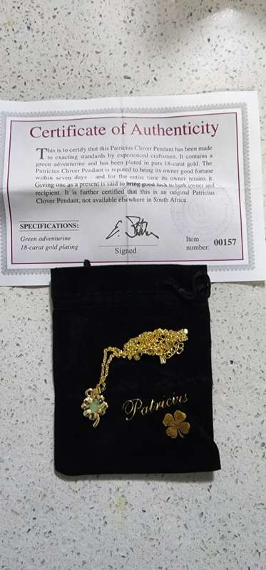 18 carat gold platted necklace | bulk lot of 10 pcs| 1 bid for the lot.
