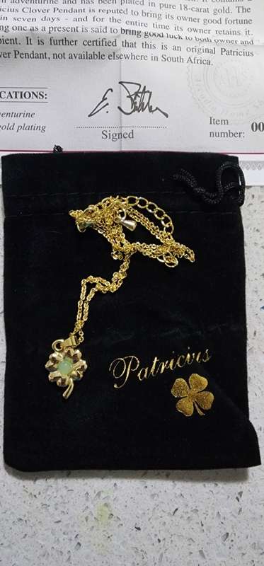 18 carat gold platted necklace | bulk lot of 10 pcs| 1 bid for the lot.