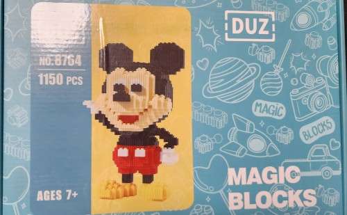 DUZ Magic block Building block set 1150pcs mickey