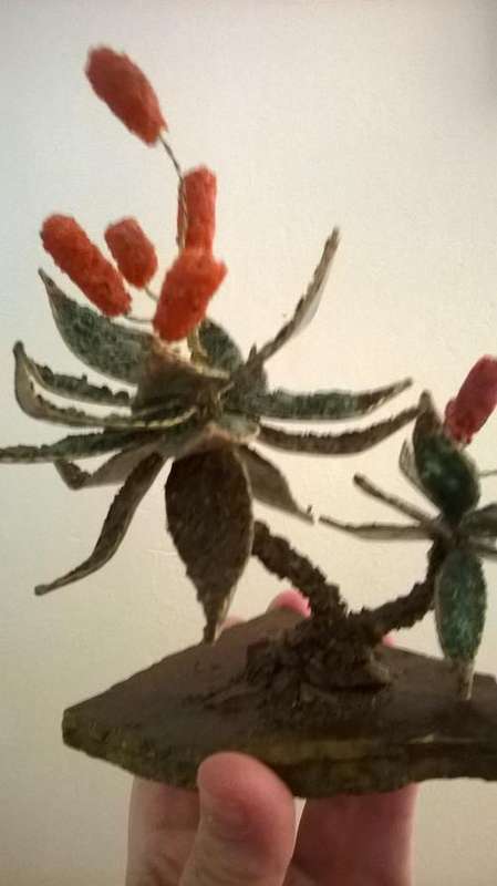 Small Gemstone Encrusted Aloe Tree