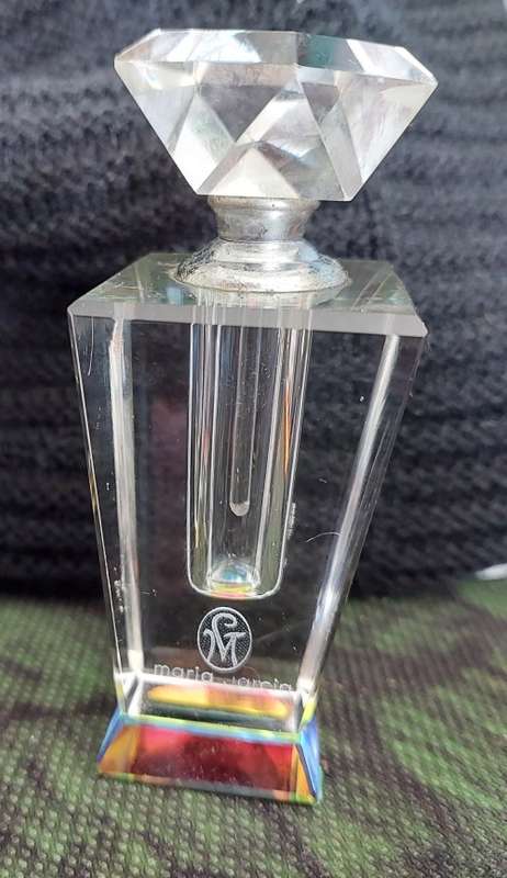 Collection of Glass Perfume bottles  WOW!!
