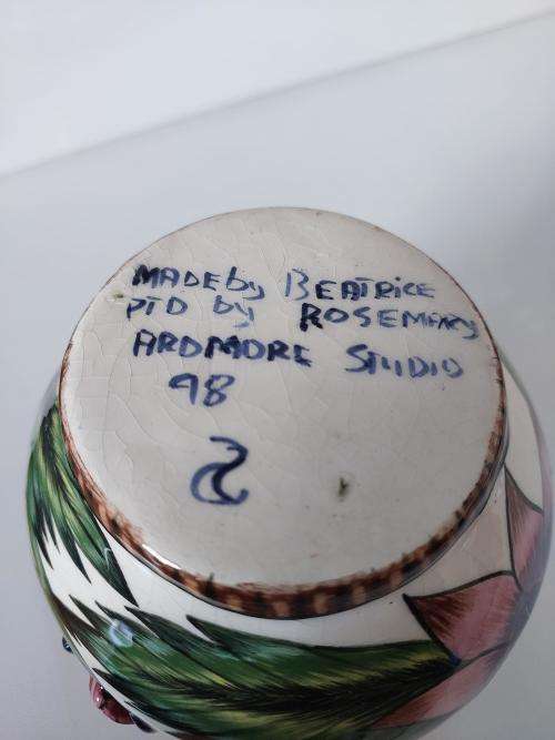 Ardmore Vase - Highly Collectable Valued at R8500
