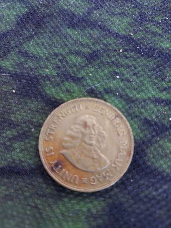 SA 1961 1cent coin