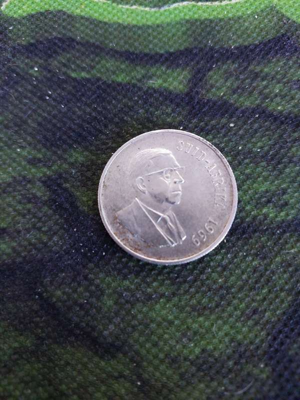 SA 1969 R1 Coin  Shows   1   R