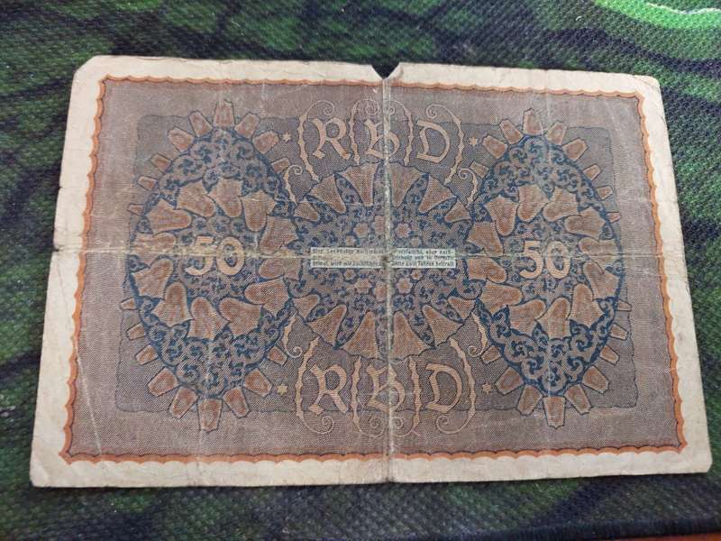 Reichsbanke 50 FR - Very Old