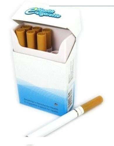 E-Cigarette (Smoking Anywhere) + 10 Free Cartridges (Flavours: Marlboro & Tabacco)