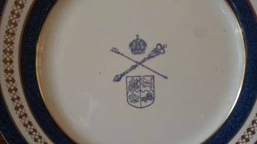 Rare Union of  South Africa Houses of Parliament salad plate