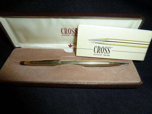 Pen CROSS 10kt Rolled Gold Pencil