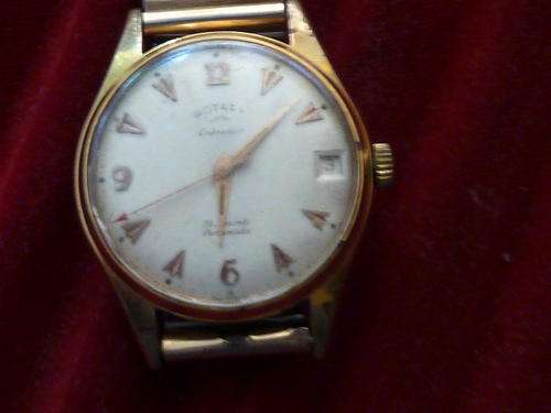 a Scarce ROTARY Calendar 21 Jewels Rotamatic