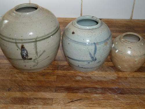 Dumps Antique Ginger Jars (circa-1880)