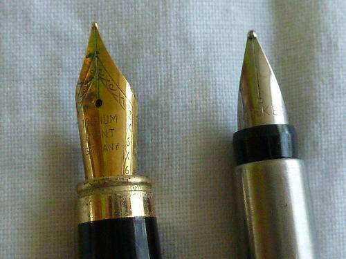 Parker and other  fountain Pens