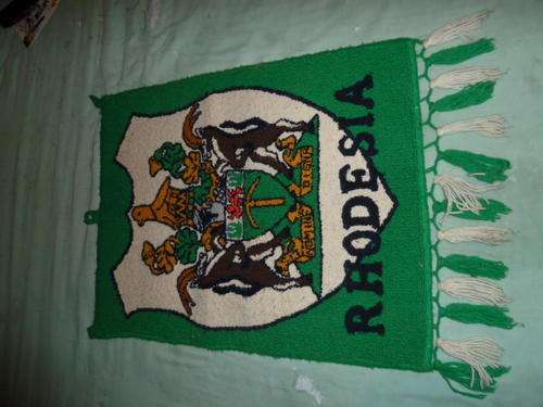 RHODESIAN  Coat-of-Arms , Wall Tapestry