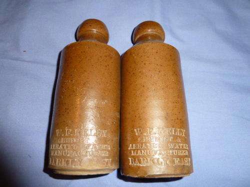 Ginger Beer / Aerated Water Bottles (circa - 1910)
