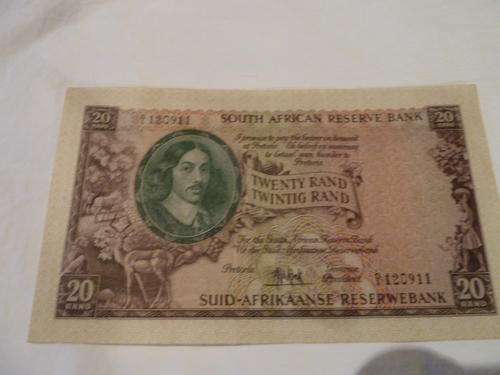 M. H. De Cock R20 Note  VF