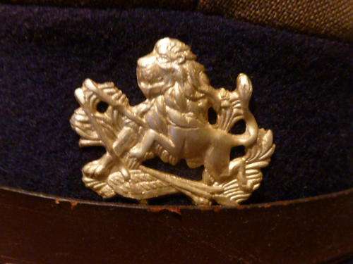 RHODESIAN  B.S.A.P.  Cap and Badge - SCARCE