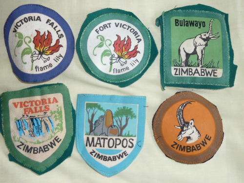 Zimbabwe Badges from 1980