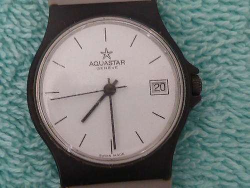 AQUASTAR  Geneve unisex Wrist Watch, Swiss Made