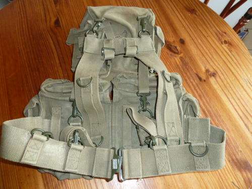 Rhodesian and RSA  Green  Webbing