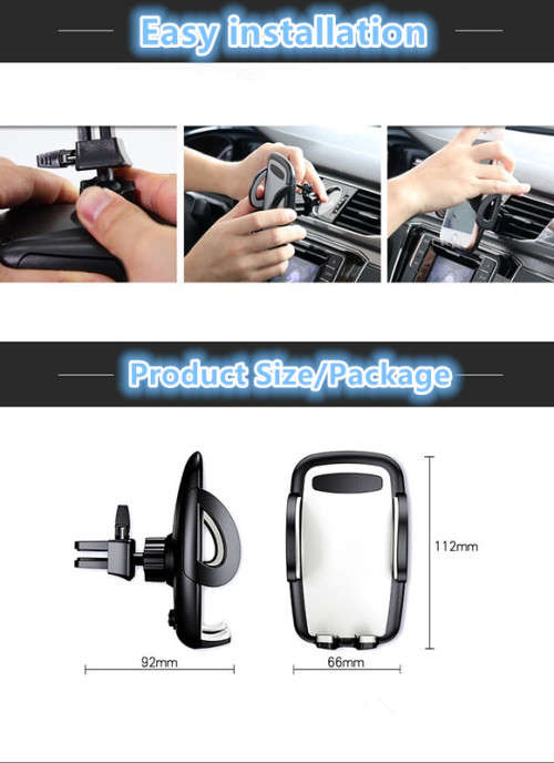 360° Rotating Car Phone Holder
